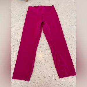 Lululemon Base Pace- 23” inseam- Size 8